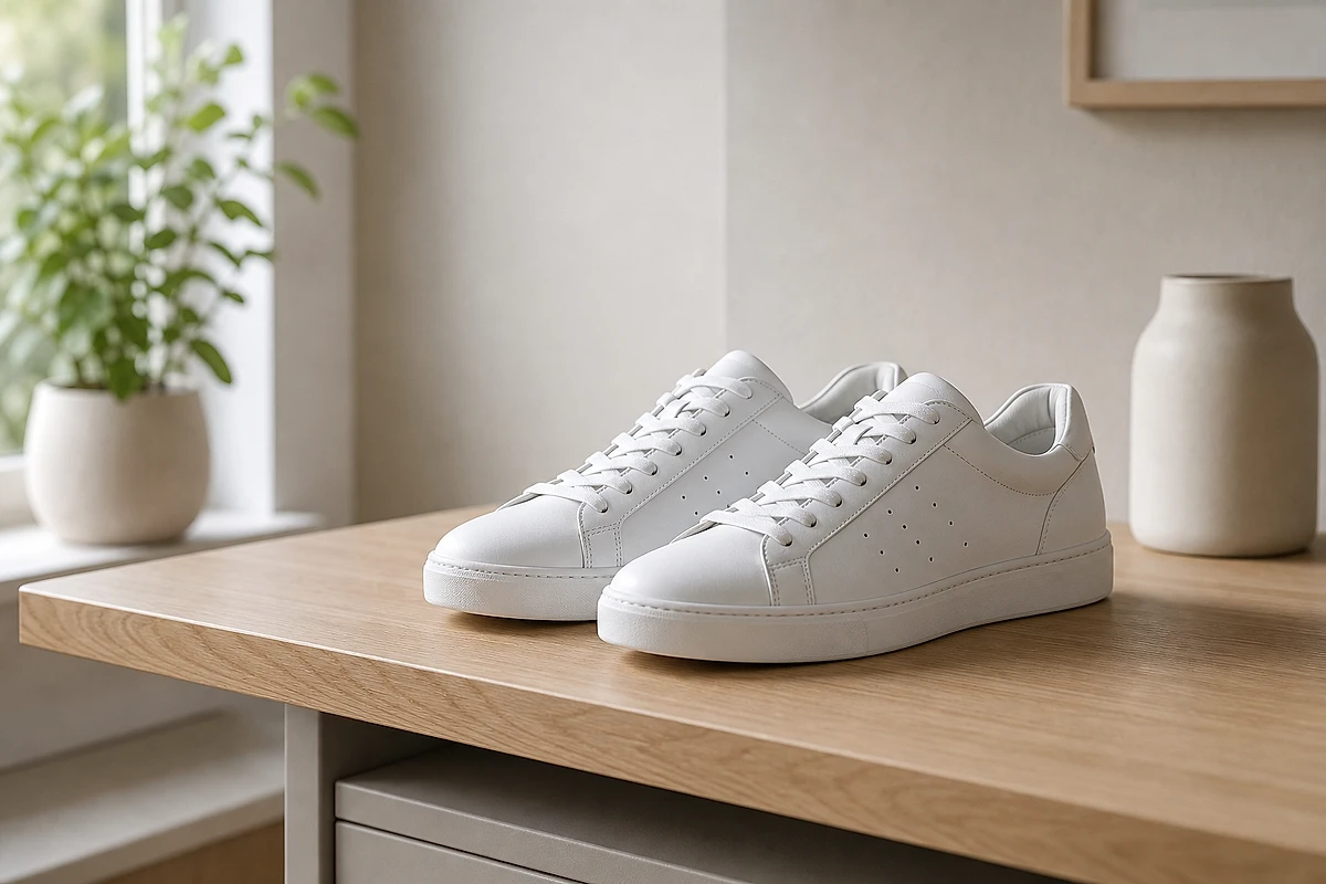 Product photo before and after image upscale after AI cleanup