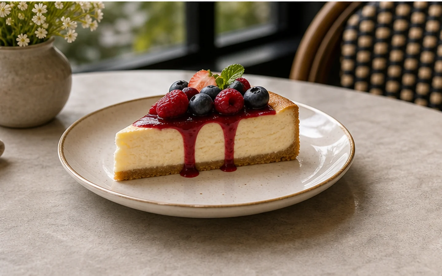 Magic Eraser removes marks and clutter from a food photo after AI cleanup