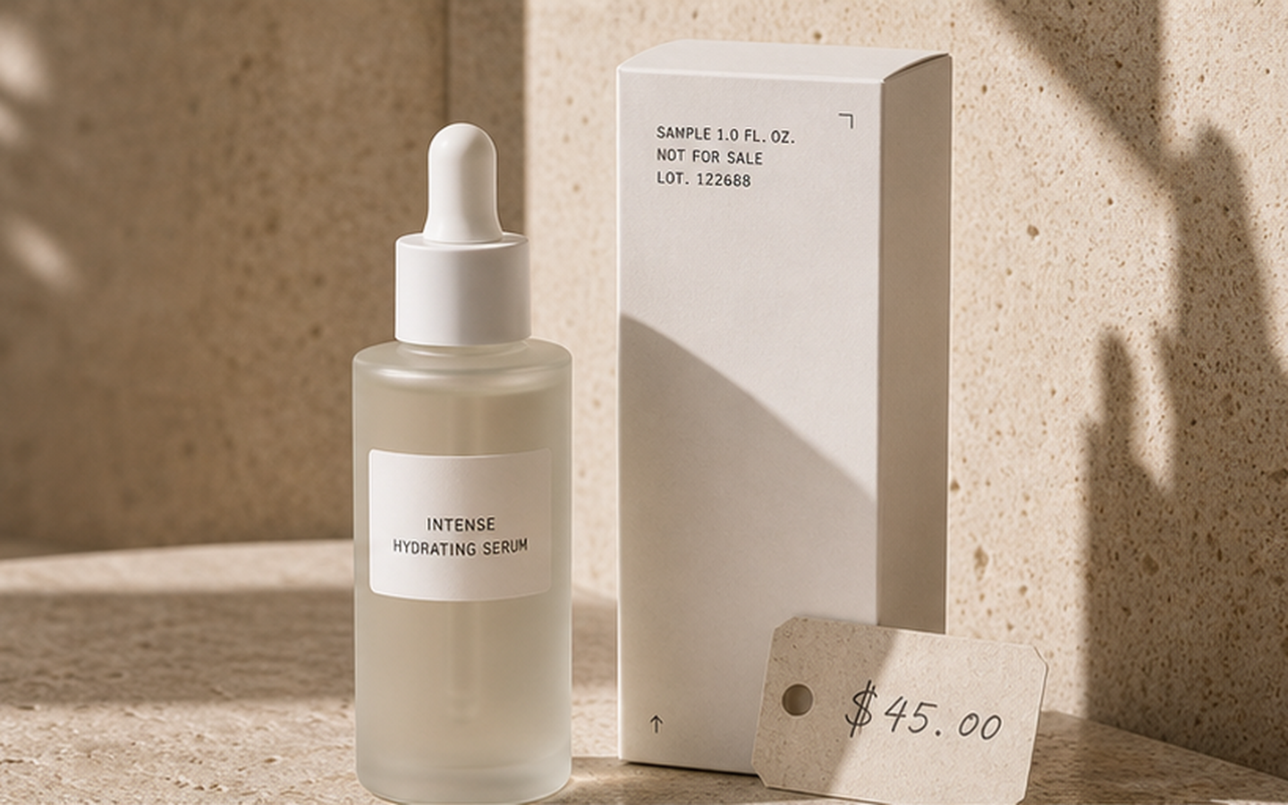 Magic Eraser removes text from a product image
