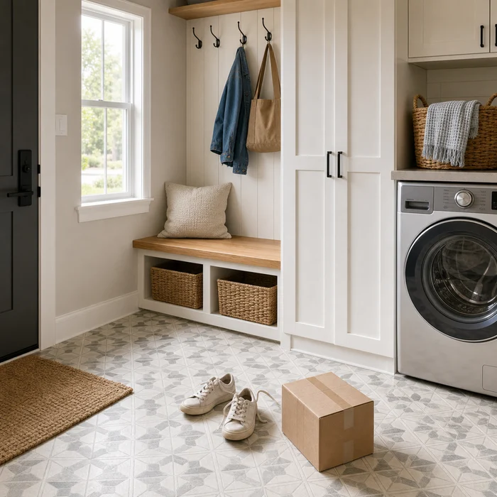 Room photo sample for removing clutter online
