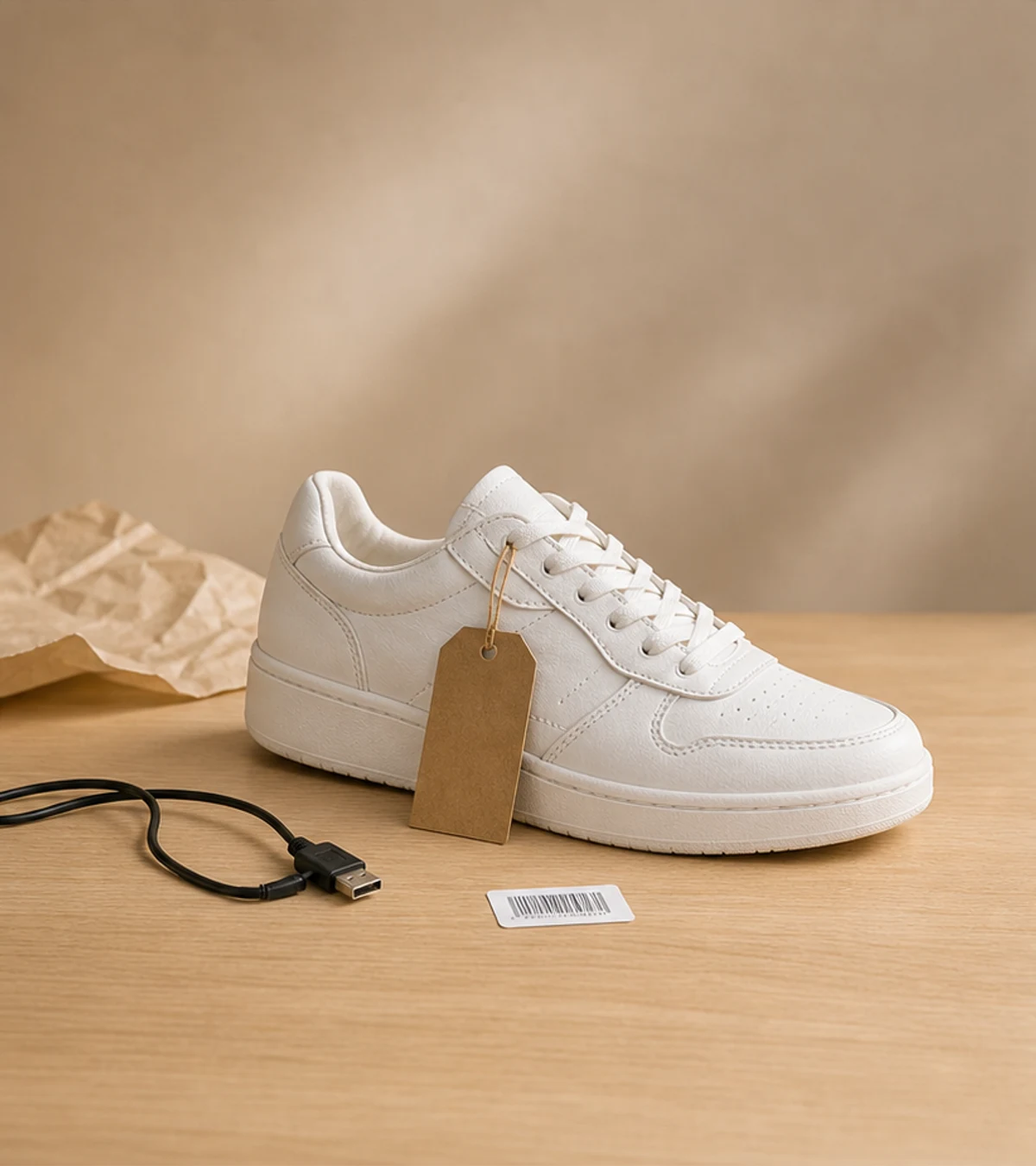 Product photo before object cleanup