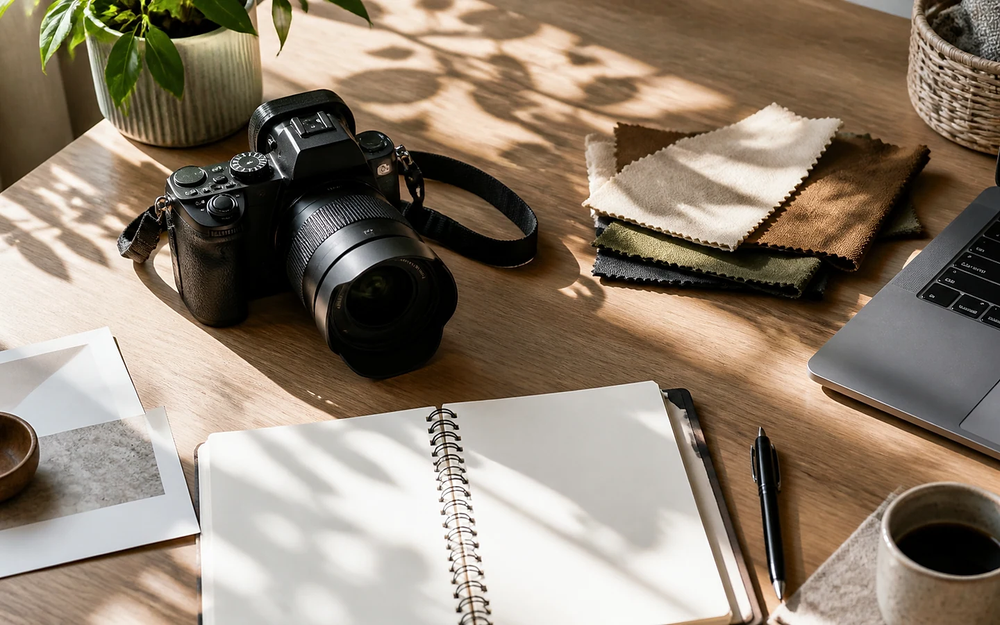 Creator workspace image before and after sharpening after AI cleanup