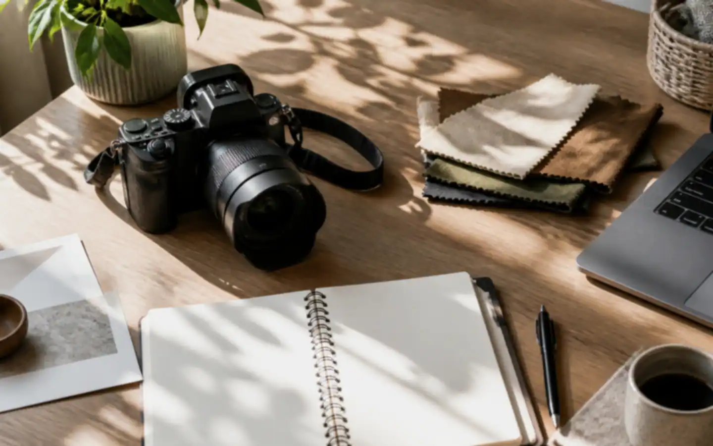 Creator workspace image before and after sharpening
